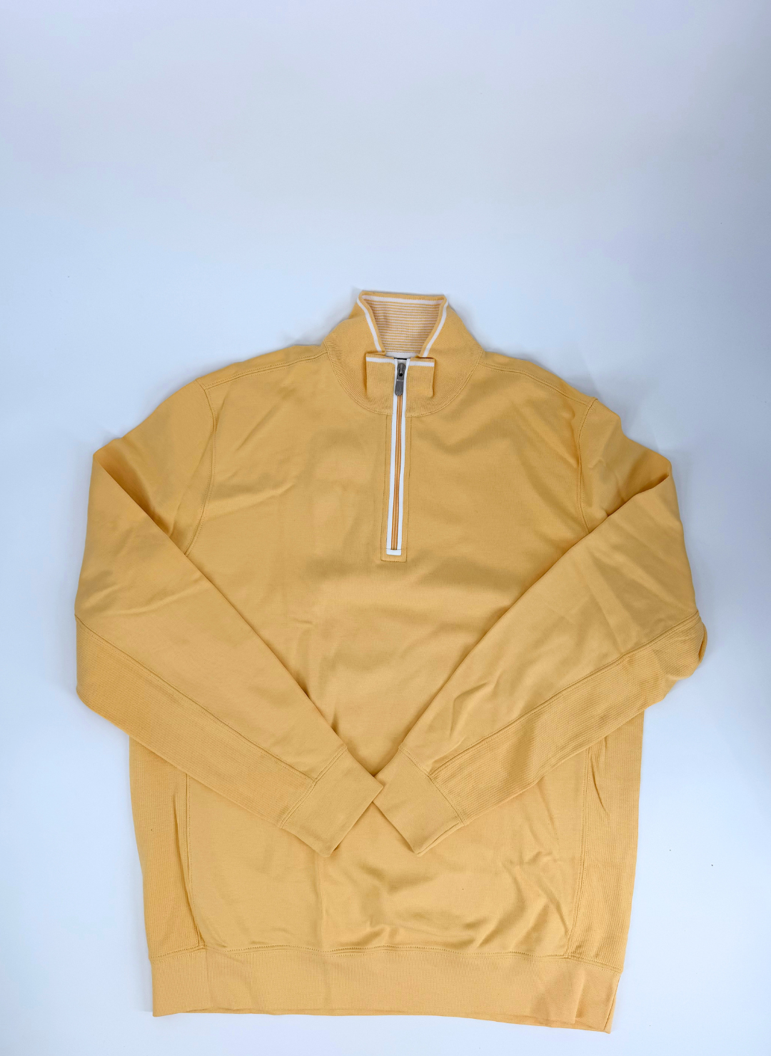 Cotton Q-Zip in Canary