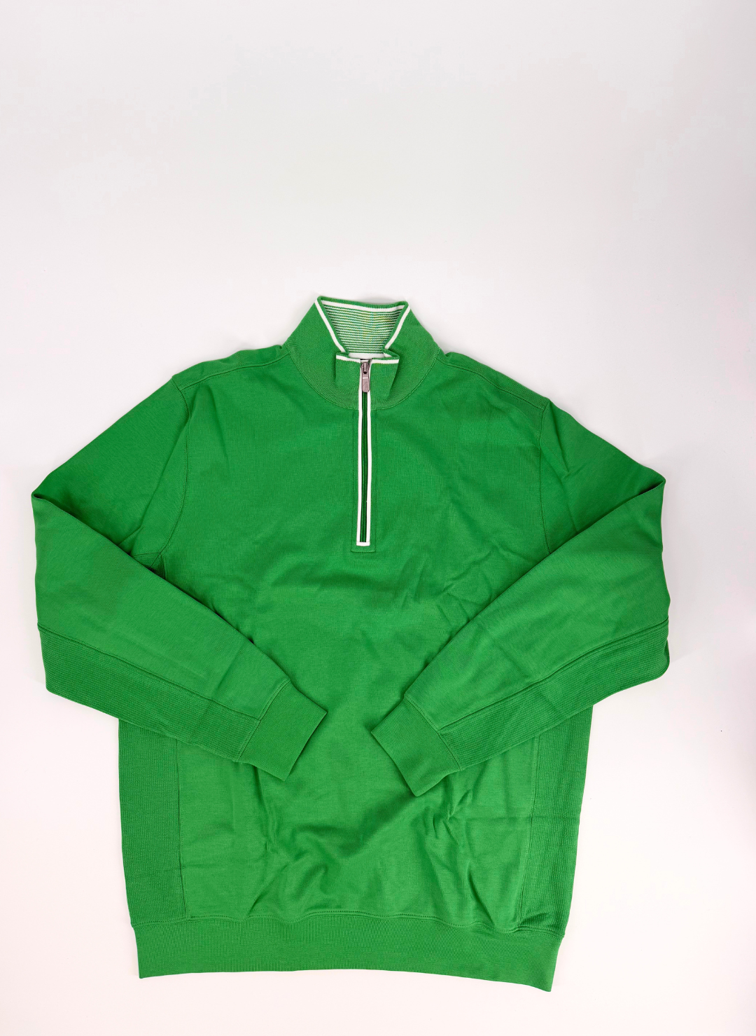 Cotton Q-Zip in Green