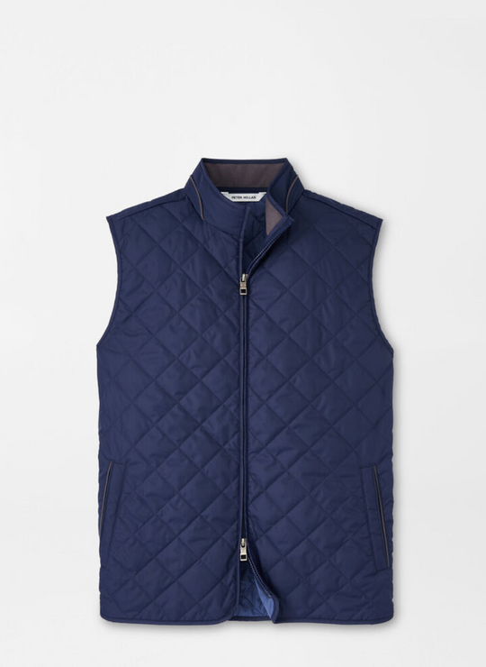 Lonesome Valley Peter Millar Essex Vest In Navy