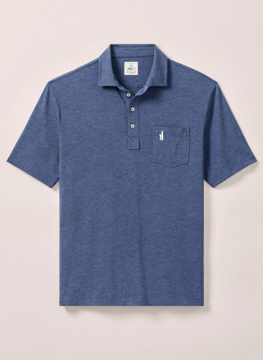 Johnnie-O Heathered Original 4-Button Polo In Oceanside