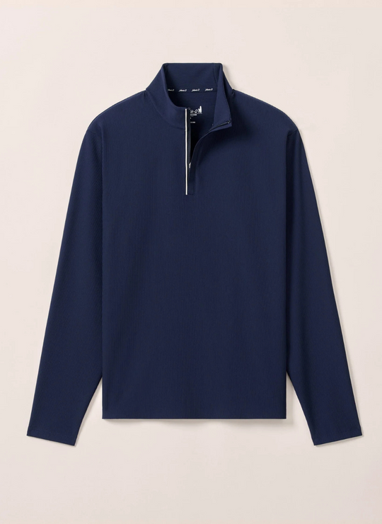 Johnnie-O Hoppin Performance 1/4-Zip In Navy