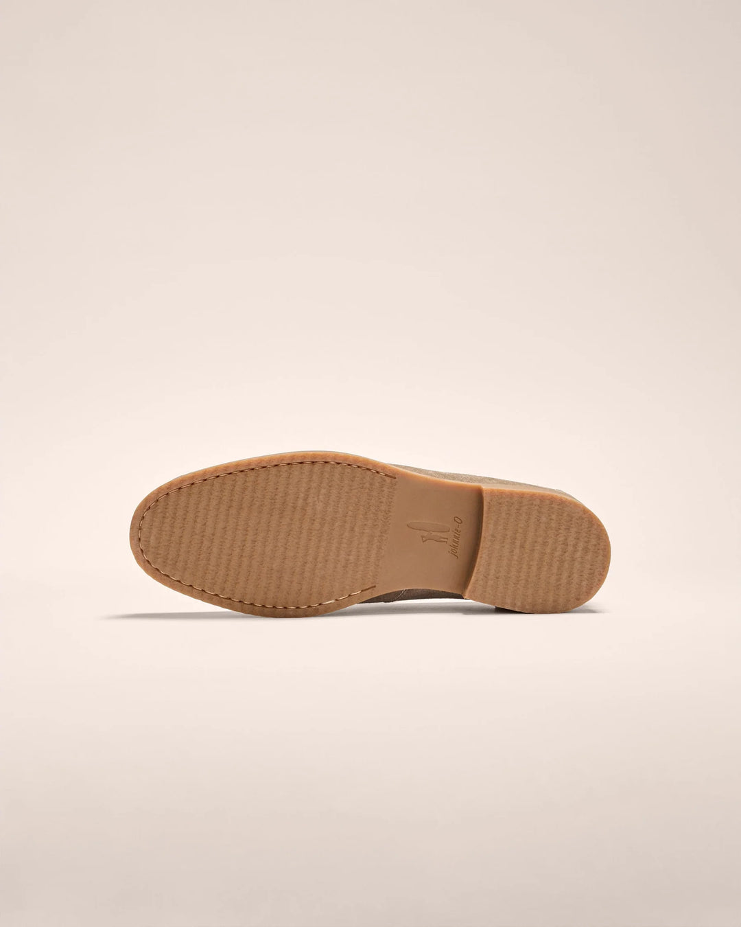 Johnnie-O J-Flex Suede Penny Loafer In Stone