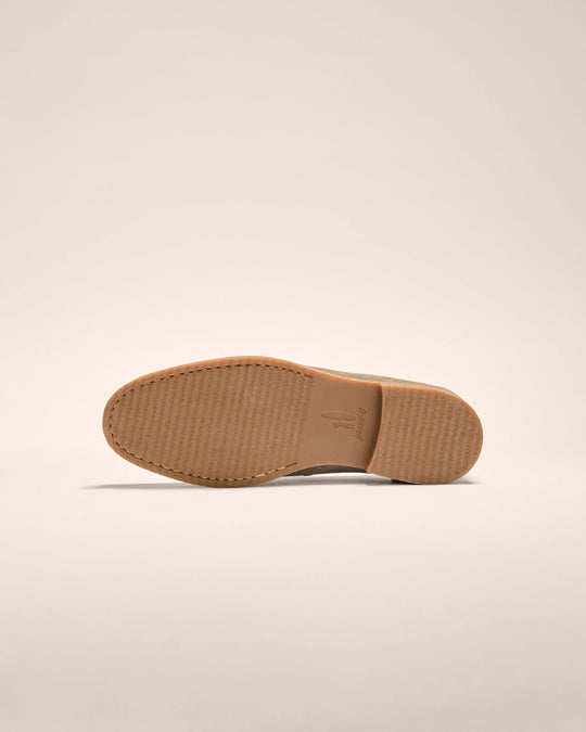 Johnnie-O J-Flex Suede Penny Loafer In Stone