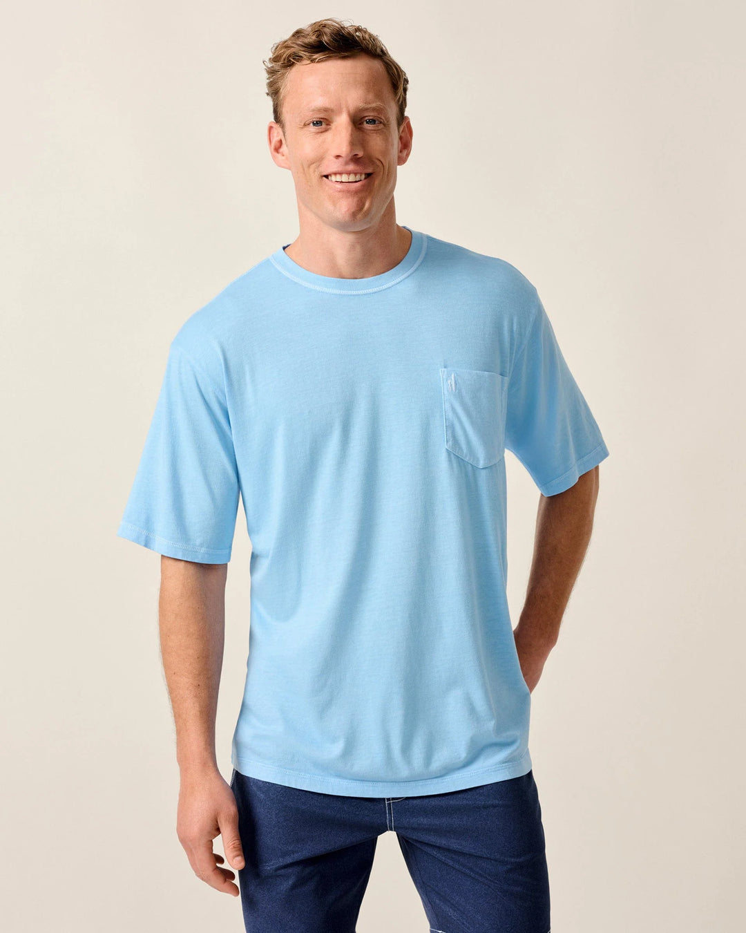Johnnie-O Dale 2.0 Pocket T-Shirt In Malibu