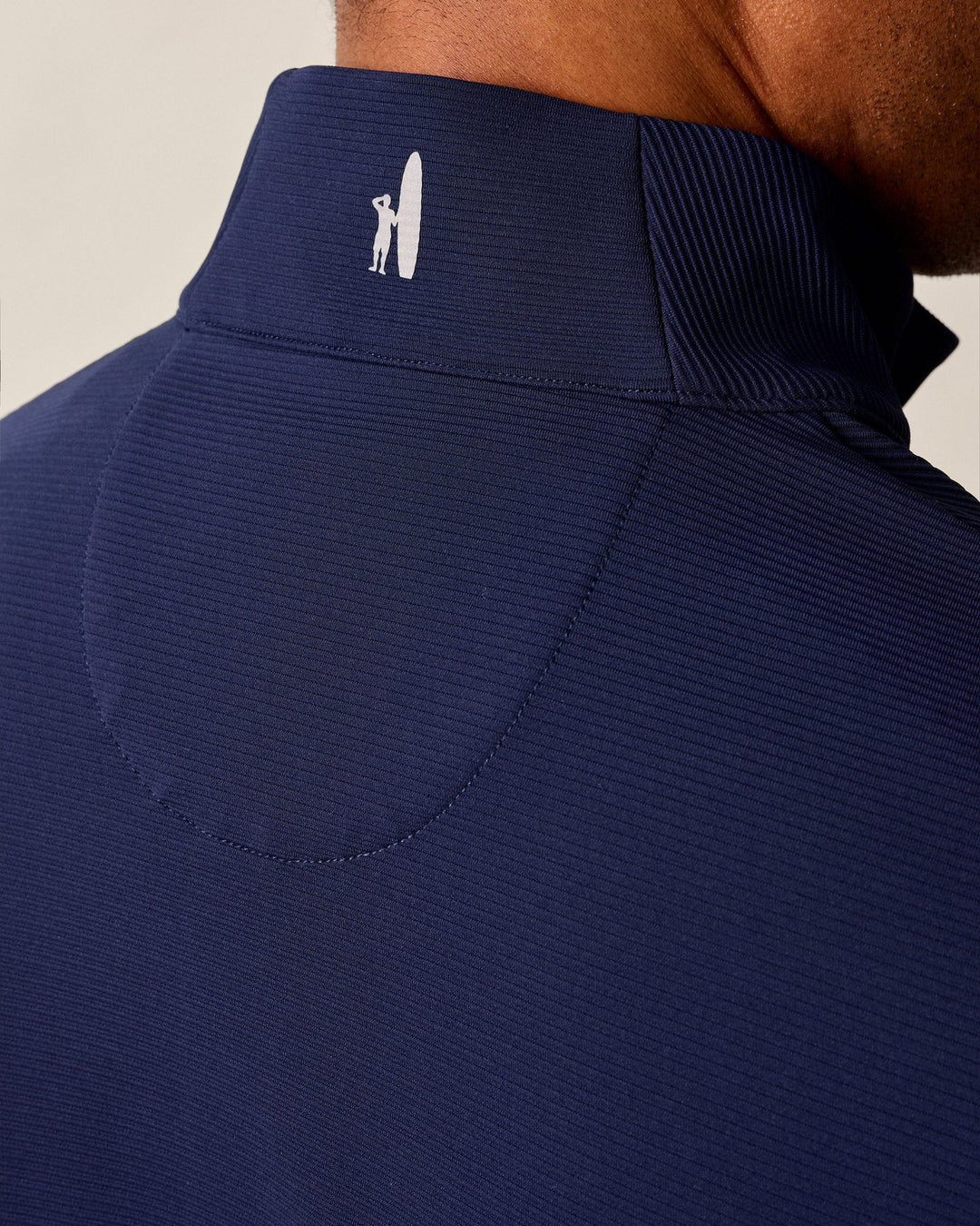Johnnie-O Hoppin Performance 1/4-Zip In Navy