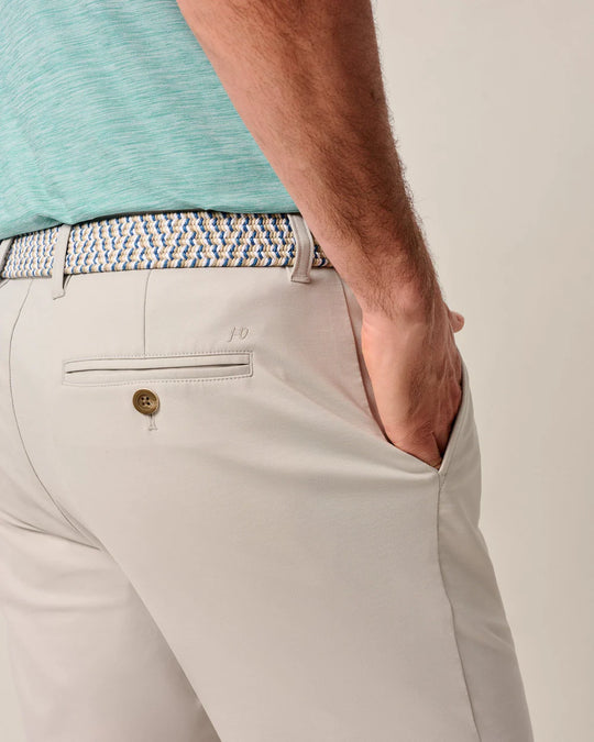 Jupiters Stretch Cotton Performance Shorts In Seal
