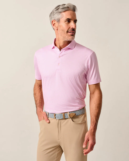 Marlin Performance Featherweight Polo in Azalea