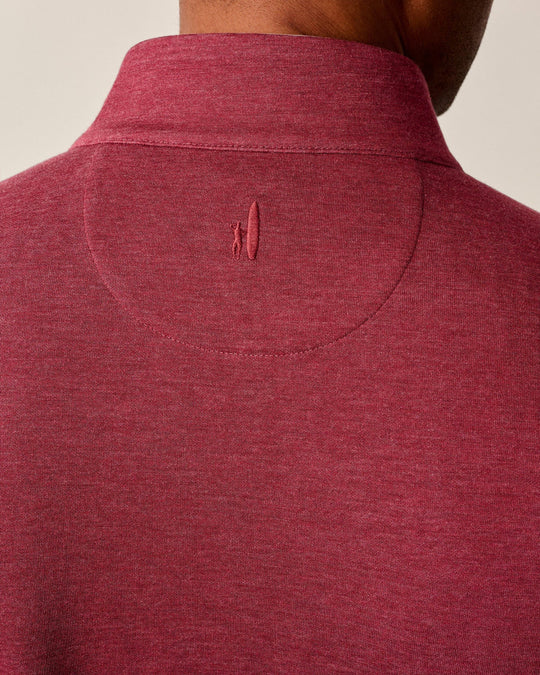 Johnnie-O Sully 1/4 Zip Pullover In Port