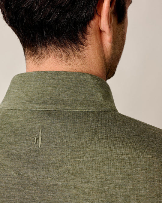 Johnnie-O Sully 1/4 Zip Pullover In Sequoia
