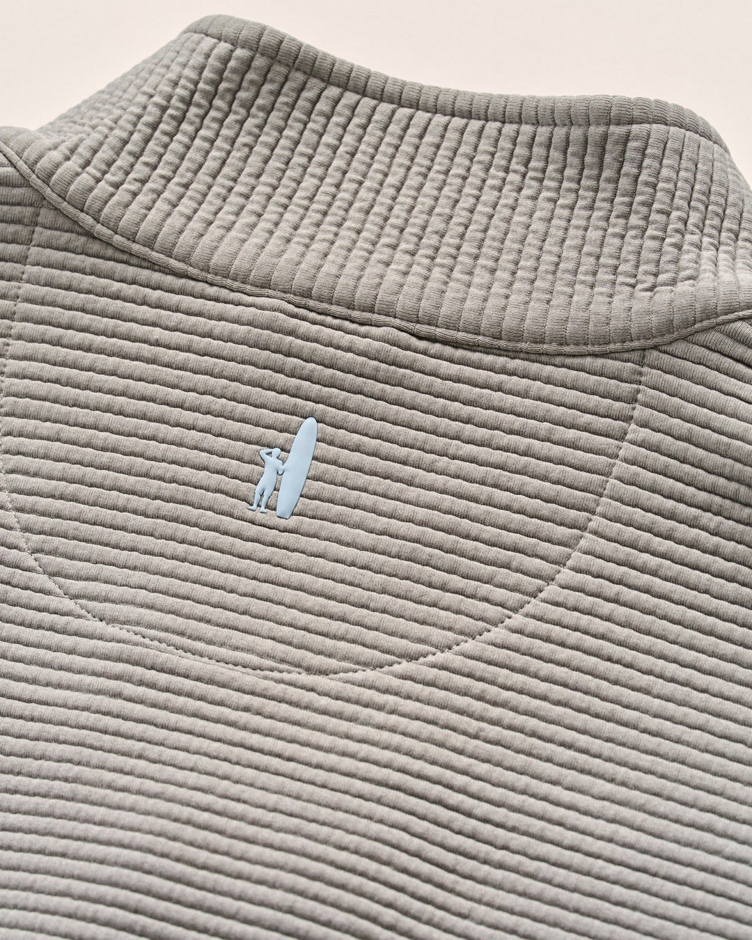 Johnnie-O Reggie Ribbed Performance Vest In Seal