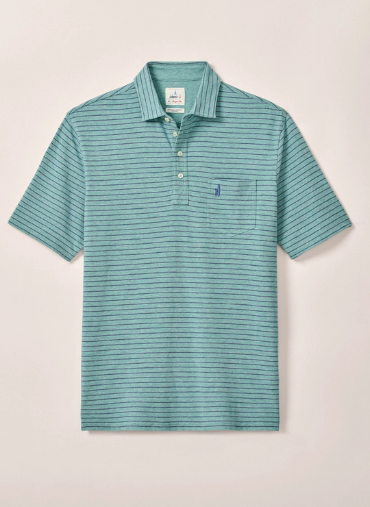 Johnnie-O Ryan Original 4-Button Polo In Mako