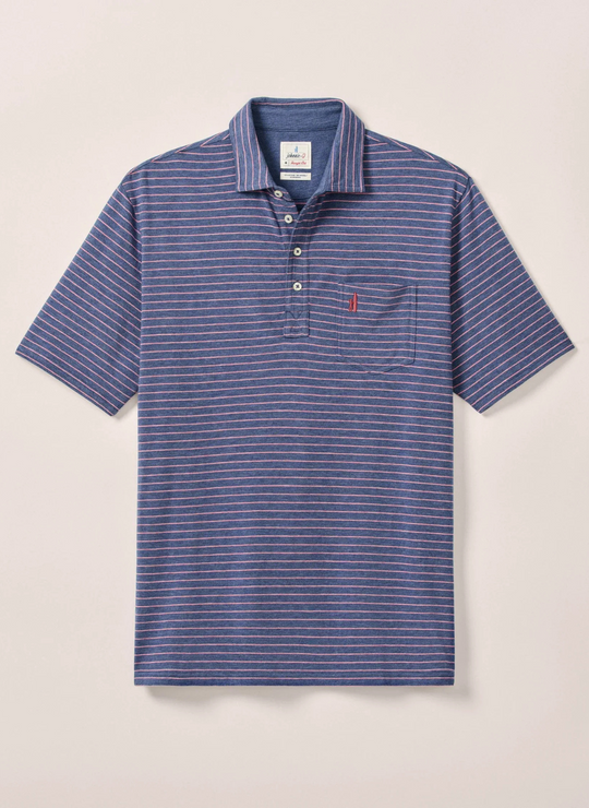 Johnnie-O Ryan Original 4-Button Polo In Oceanside