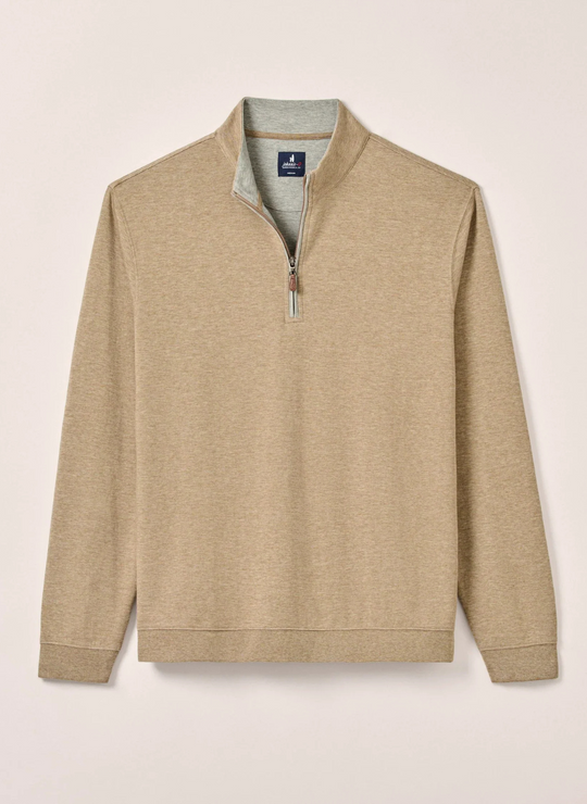 Johnnie-O Sully 1/4 Zip Pullover In Cedar