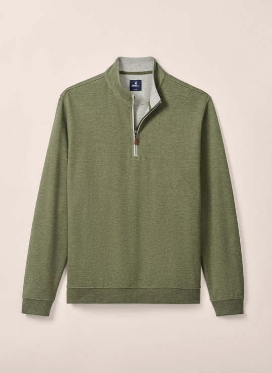 Johnnie-O Sully 1/4 Zip Pullover In Sequoia