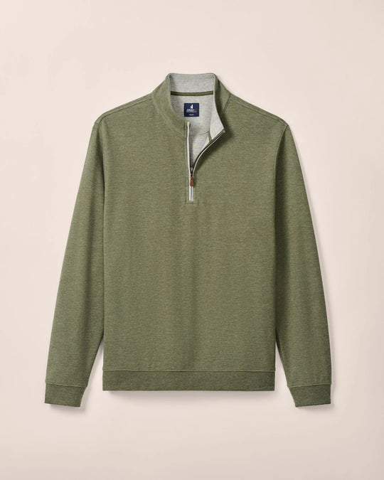 Johnnie-O Sully 1/4 Zip Pullover In Sequoia