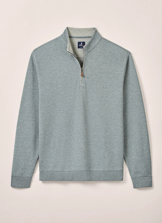 Johnnie-O Sully 1/4 Zip Pullover In Thunder