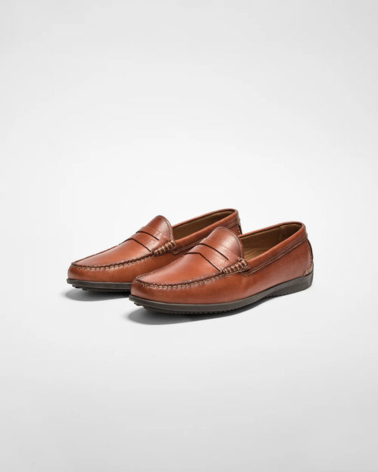 Baja Penny Loafer In Cognac