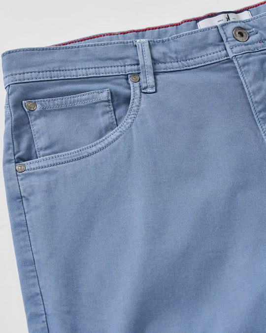 Carmel Sateen 5-Pocket Pant In Blue Horizon