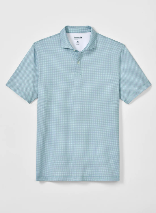 Dot Neat Performance Jersey Polo In Sublime