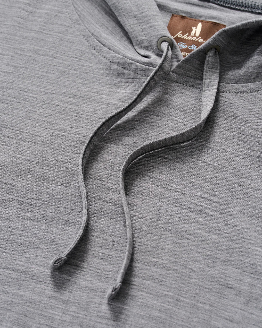 Merino Hoodie Tee In Carbon