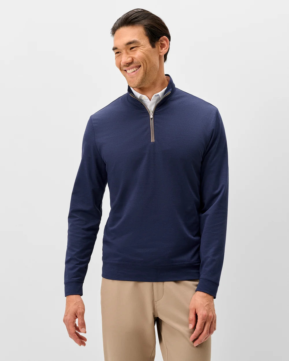 Sof Tech Performance 1/4 Zip In Navy