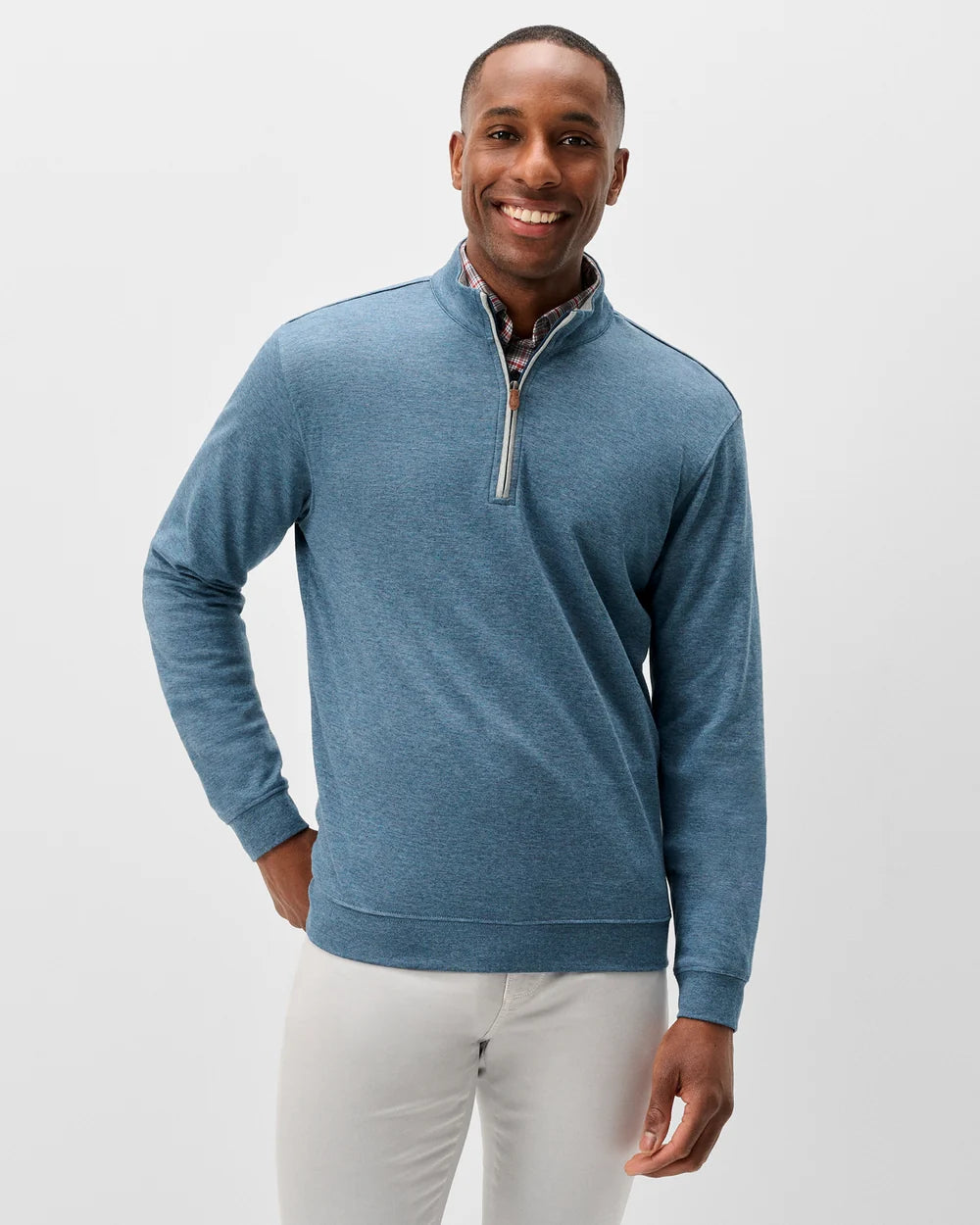 Sully 1/4 Zip Pullover In Bayou