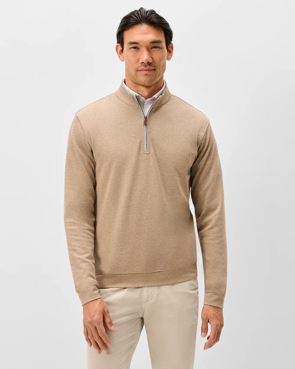 Sully 1/4 Zip Pullover In Cedar
