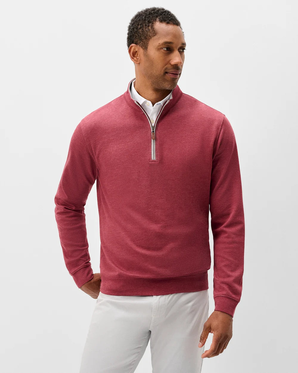 Sully 1/4 Zip Pullover In Port
