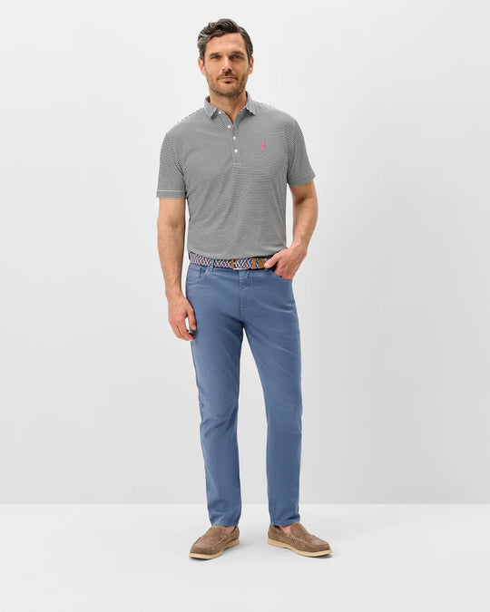 Carmel Sateen 5-Pocket Pant In Blue Horizon