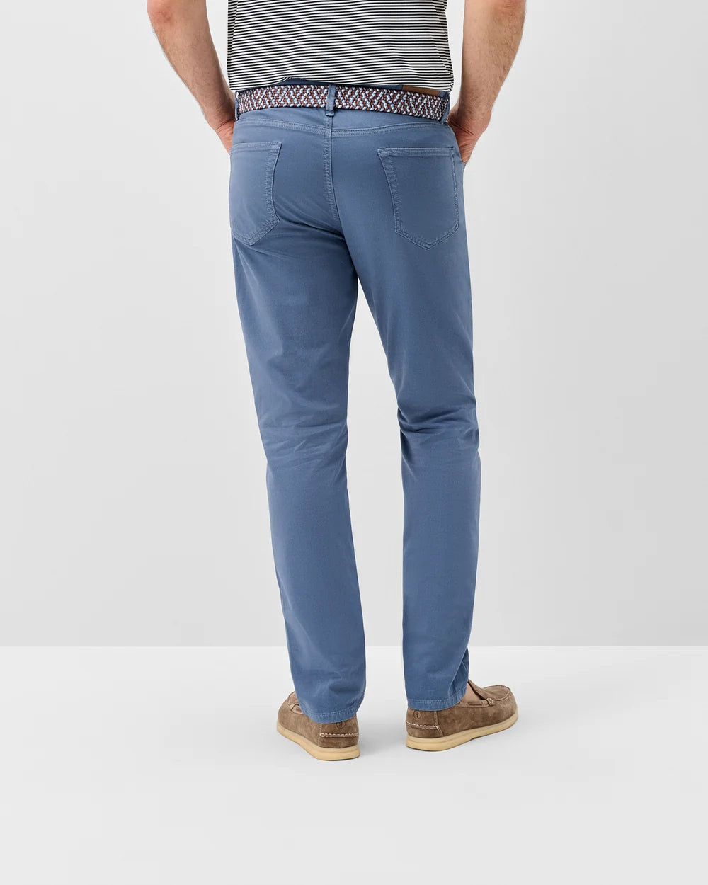 Carmel Sateen 5-Pocket Pant In Blue Horizon