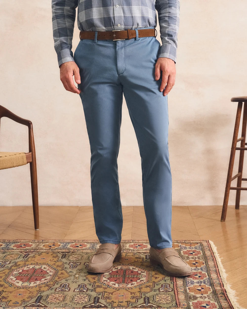 Monterey Trouser In Blue Moon
