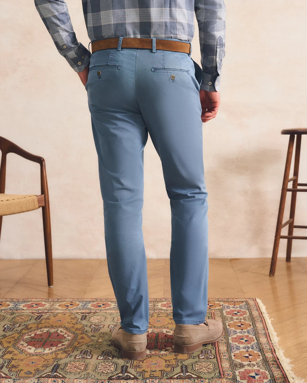 Monterey Trouser In Blue Moon
