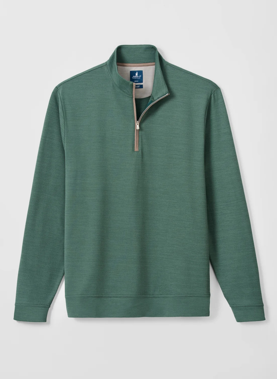 Sof Tech Performance 1/4 Zip In Evergreen