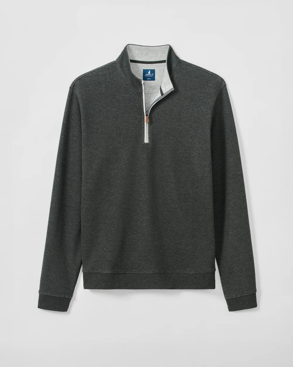 Sully 1/4 Zip Pullover In Heather Black