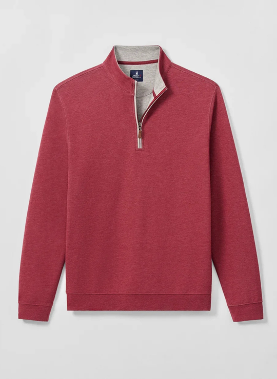 Sully 1/4 Zip Pullover In Port