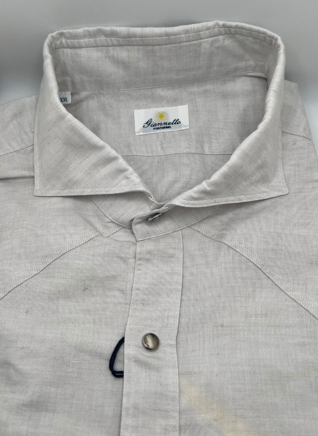 Giannetto Tan Western Shirt