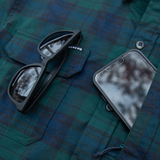 Poncho Cascade Slim Fit Flannel Shirt