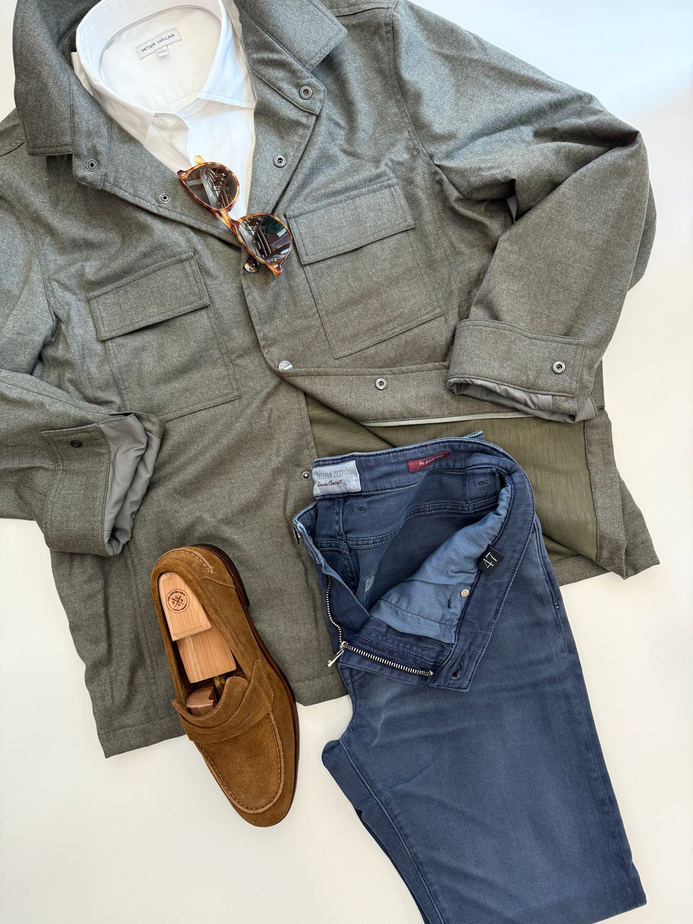 Luciano Barbera Sage Overshirt