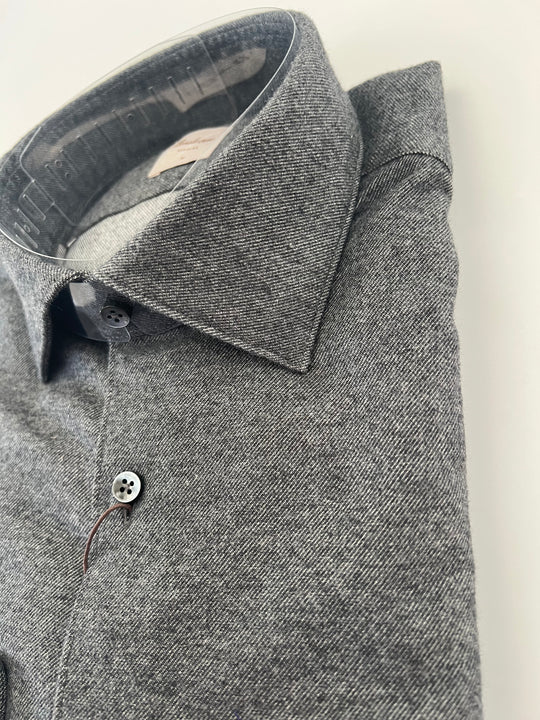 Stenströms Grey Flannel Shirt