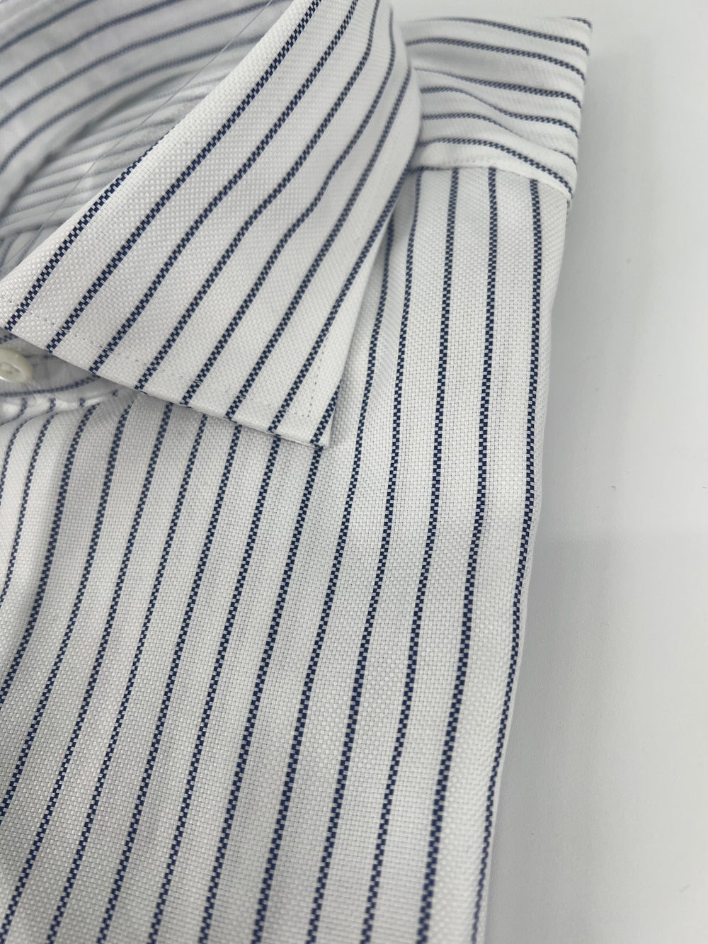 Stenströms Navy Stripe Shirt