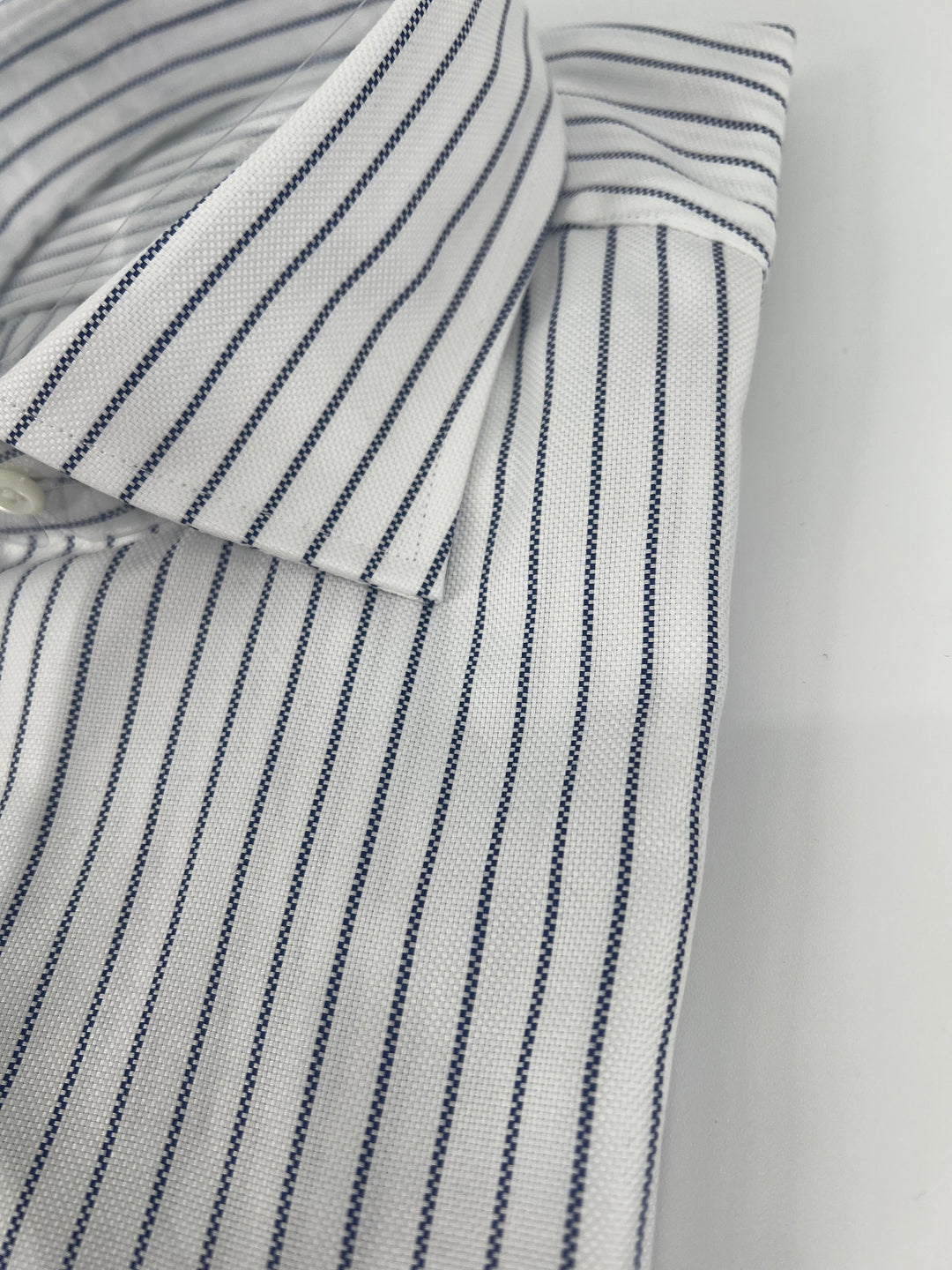 Stenströms Navy Stripe Shirt