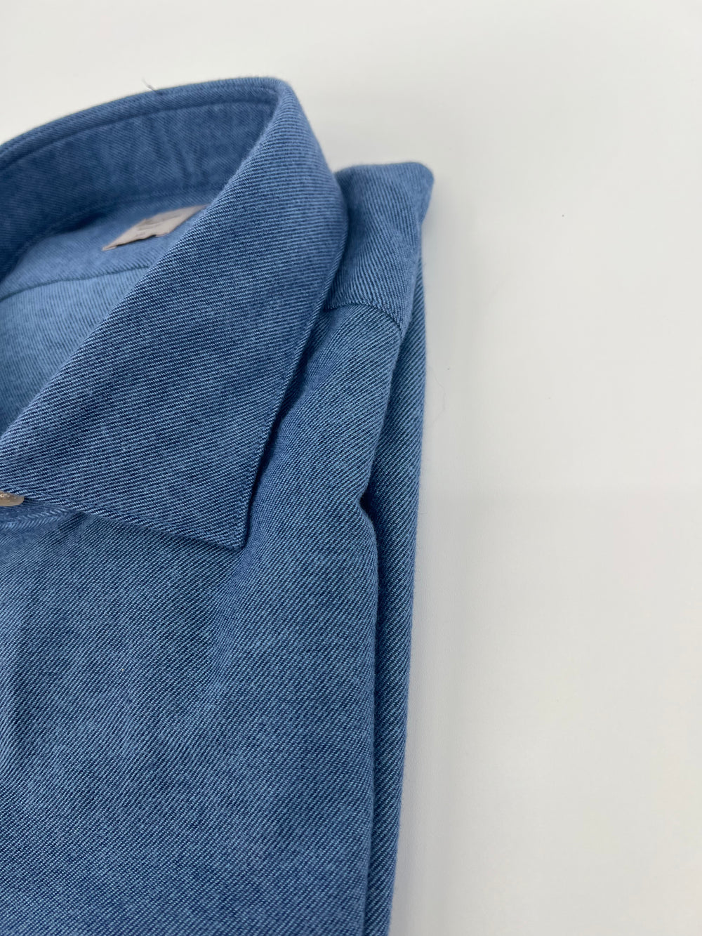 Stenströms Blue Flannel Shirt