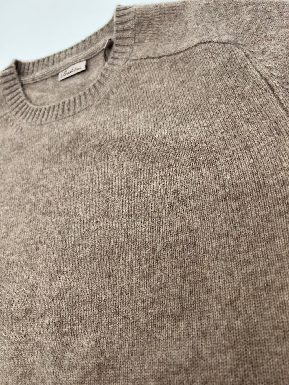 Stenströms Beige Yak Crewneck