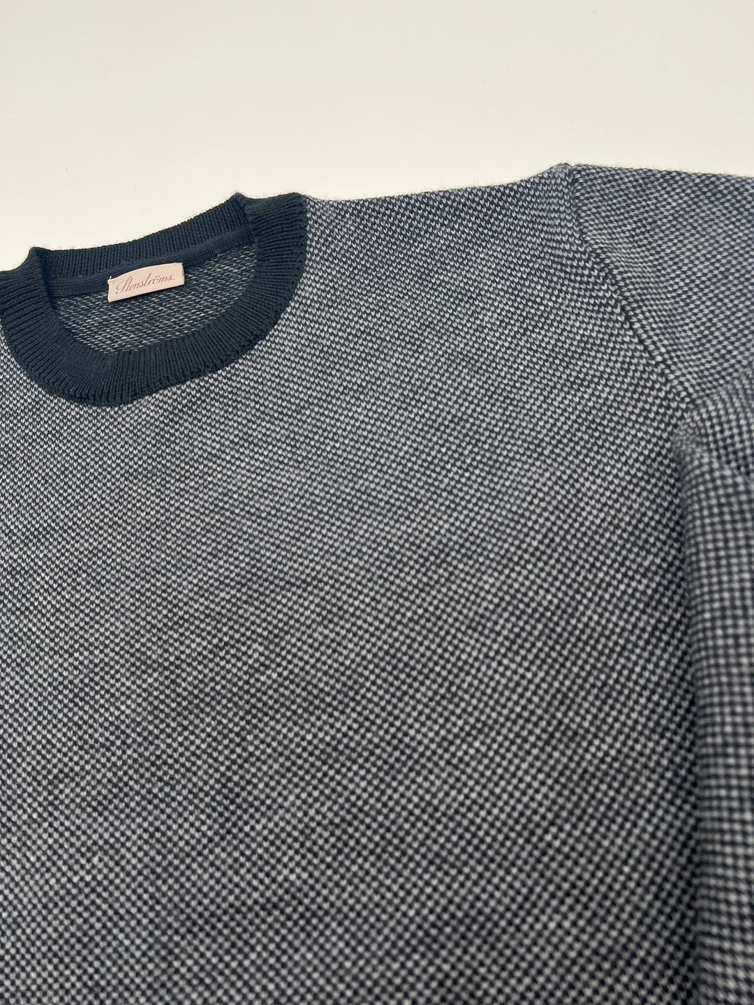 Stenströms Black Merino Wool Sweater