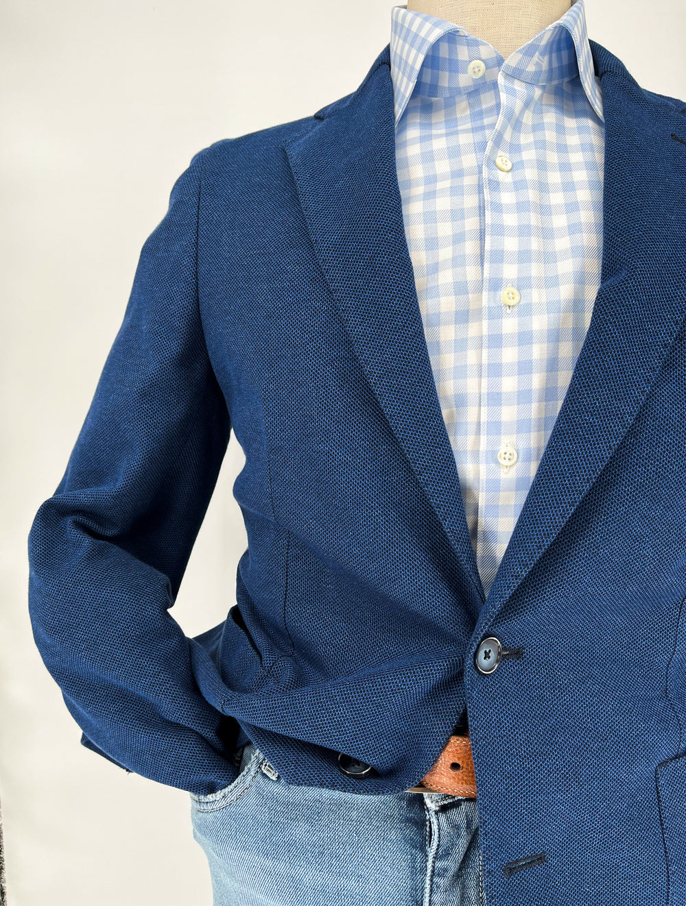 Tiki Napoli Soft Jacket In Navy