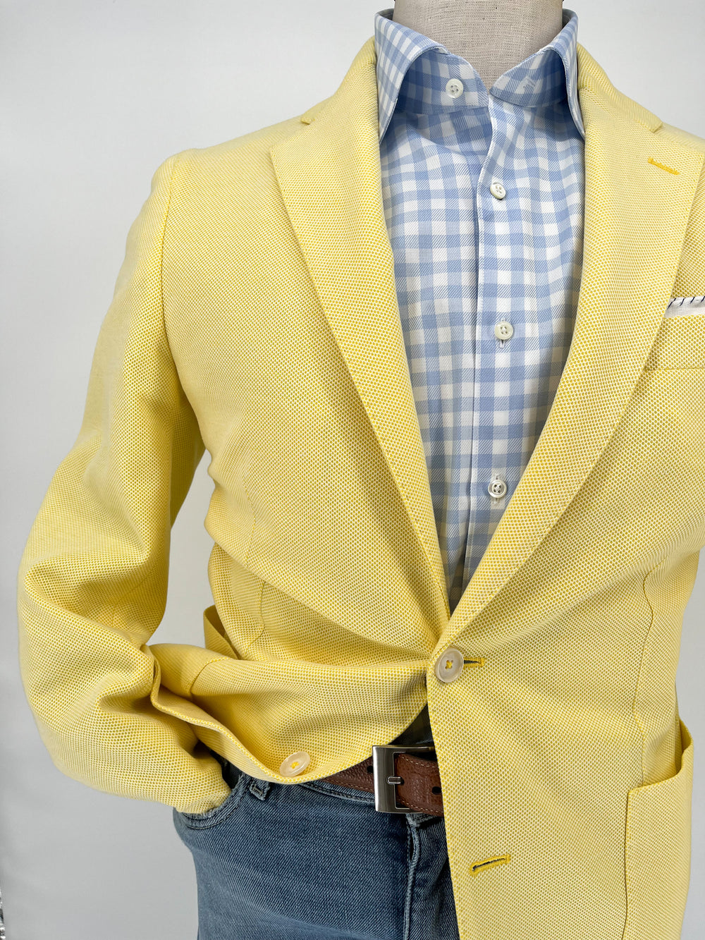 Tiki Napoli Soft Jacket In Yellow