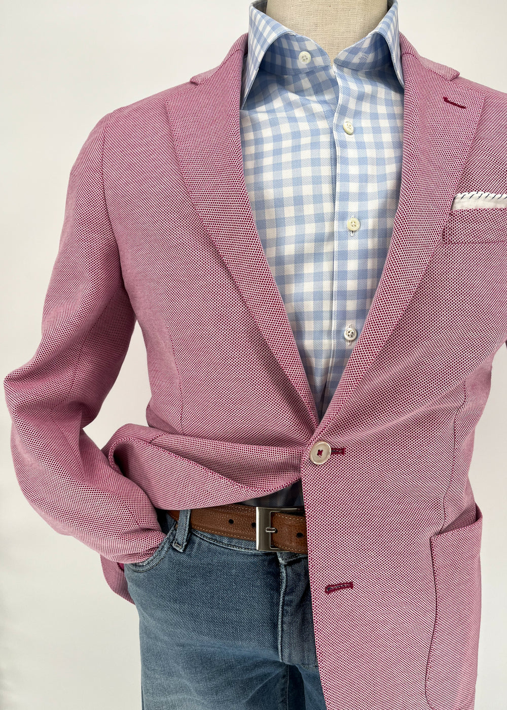 Tiki Napoli Soft Jacket In Fuchsia
