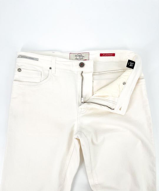 Teleria Zed Cobra Jean In White