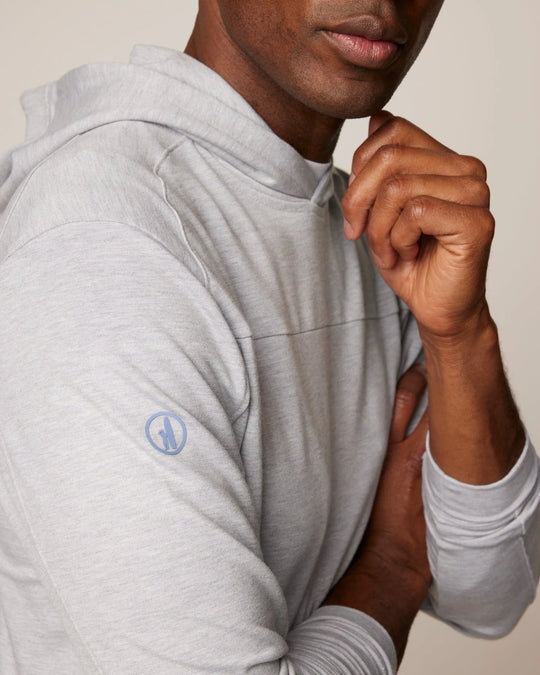 Johnnie-O Remmy Lightweight Performance Hoodie In Seal