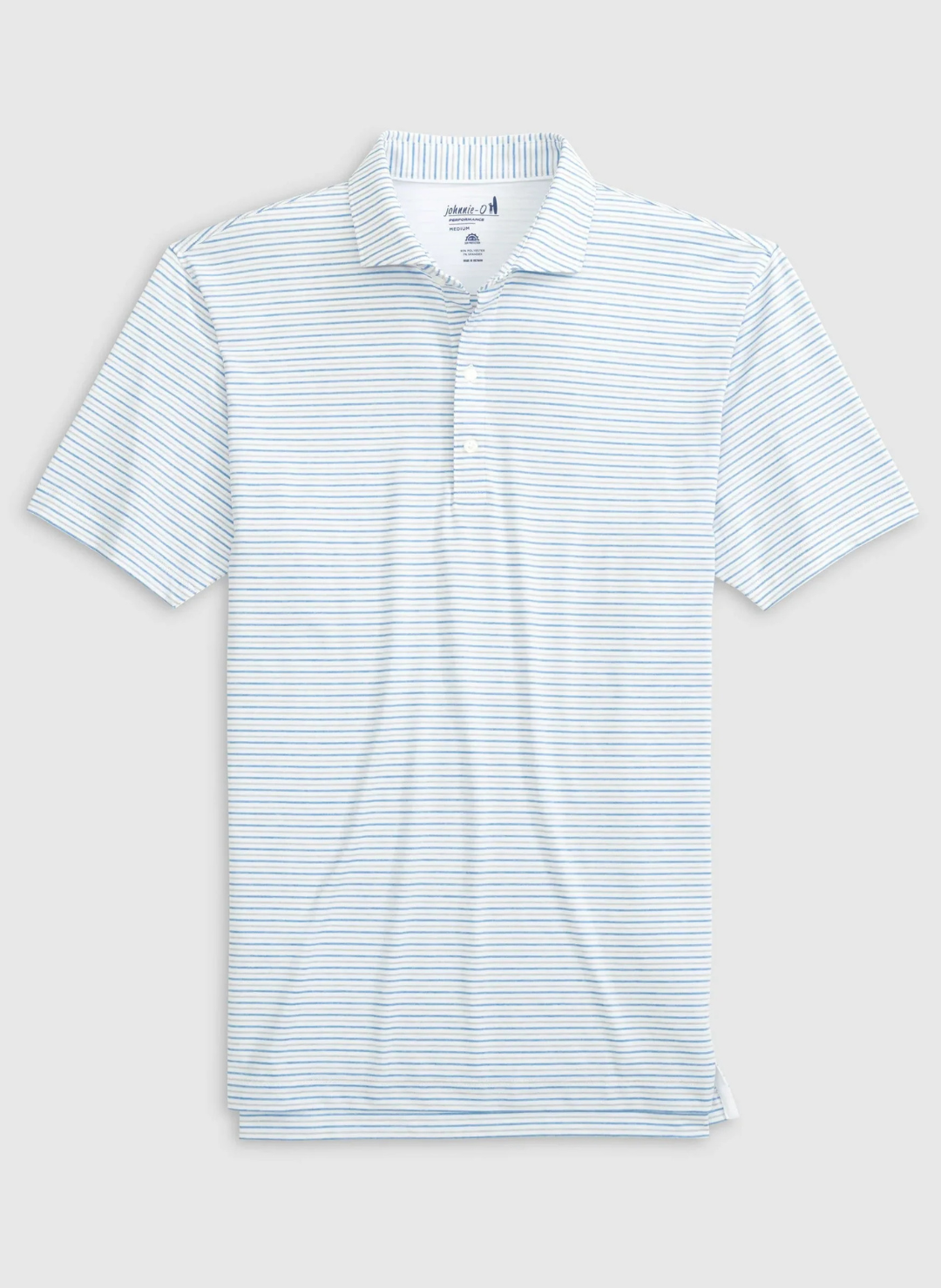 Johnnie-O Vik Performance Jersey Polo In Seal